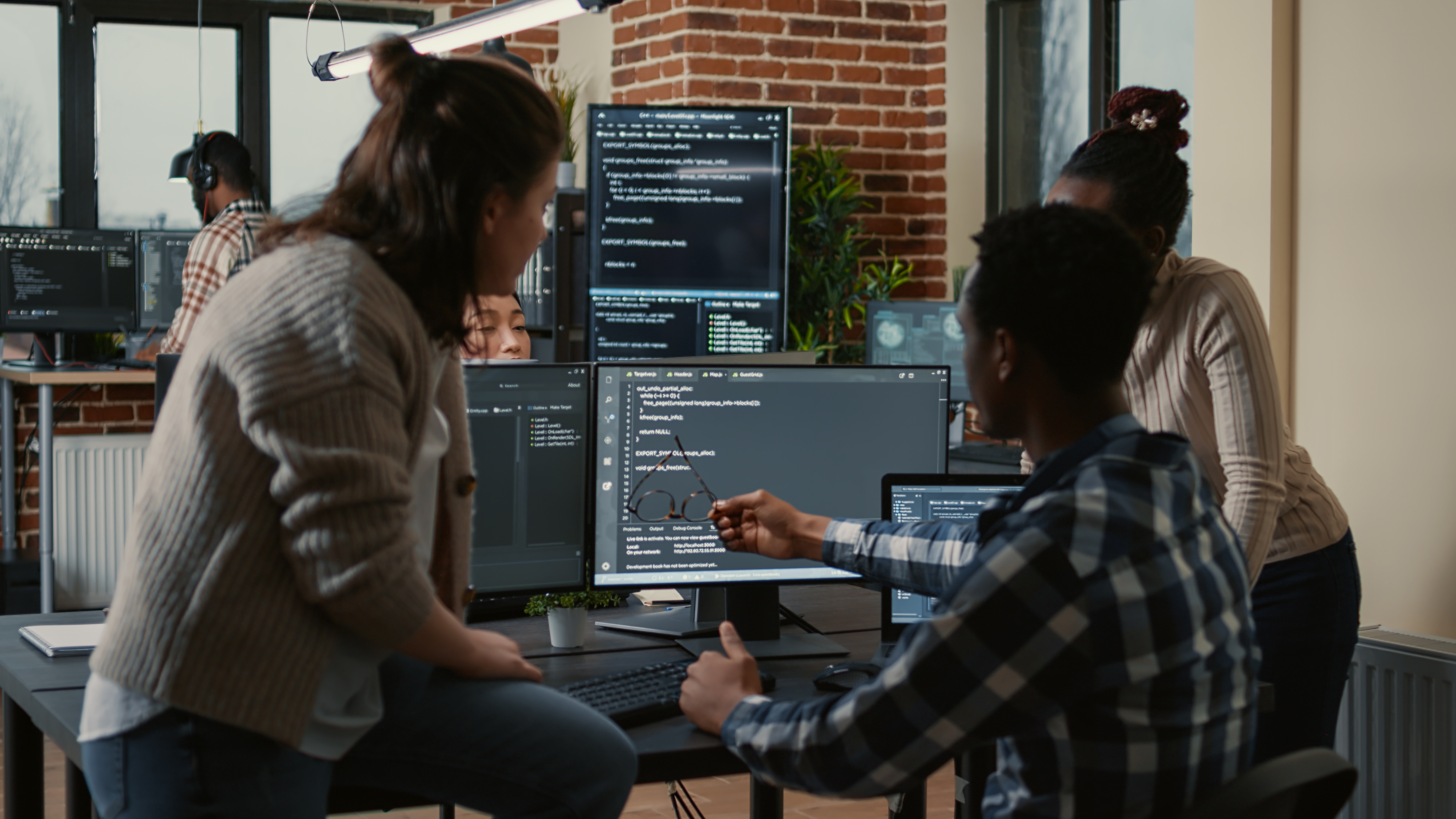 Software and web development team